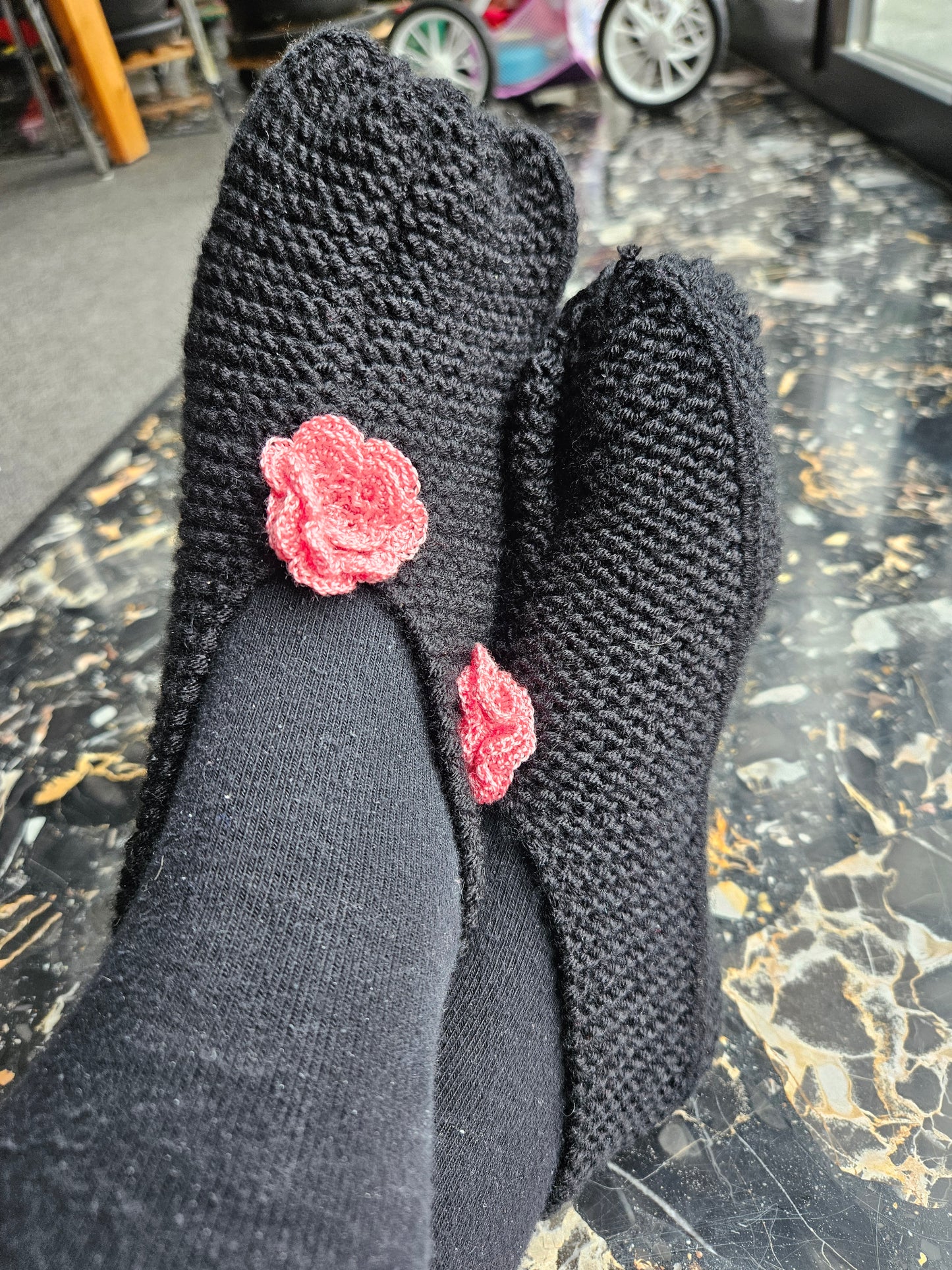 Hüttenfinken stricken