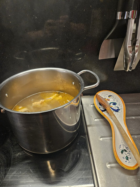 Hühner Bouillon selber machen
